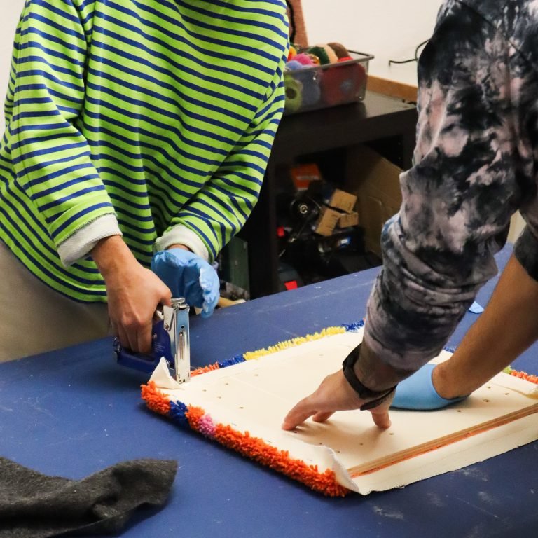 Workshop Tufted Stool